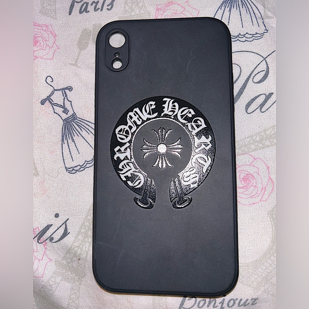 Chrome heart XR phone case